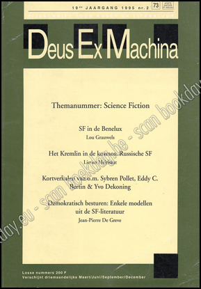 Image de Deus Ex Machina. Themanummer: Science Fiction. Jrg 19, Nr. 2, juni 1995