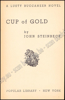 Picture of Cup of gold. Cover art by Rudolph Belarski