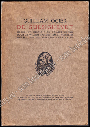 Picture of De toneelwerken van Guilliam Ogier van Antwerpen. I. De Gulsigheydt, II. De Hooveerdigheydt, III. De gramschap. Houtsneden Henri VAN STRATEN