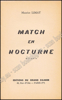 Picture of Match en Nocturne. Roman. Couverture de Aslan