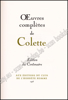 Image de Œuvres complètes de Colette en 16 volumes