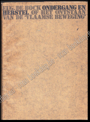 Picture of Ondergang en herstel of het begin van de "Vlaamse Beweging". Signed