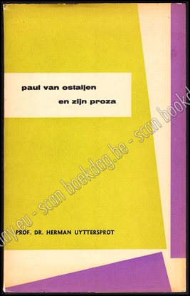 Picture of Paul Van Ostaijen en zijn proza. Omslag Guy Vandenbranden