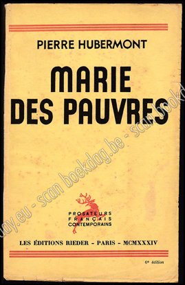 Image de Marie des pauvres. Dédicace à Marnix GIJSEN