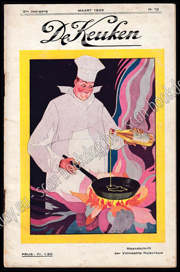 Afbeeldingen van De Keuken. Maandschrift der Volmaakte Huisvrouw. Jrg 2. Nr. 12, maart 1928