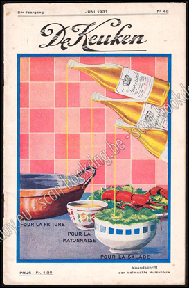 Afbeeldingen van De Keuken. Maandschrift der Volmaakte Huisvrouw. Jrg 5. Nr. 48, juni 1931