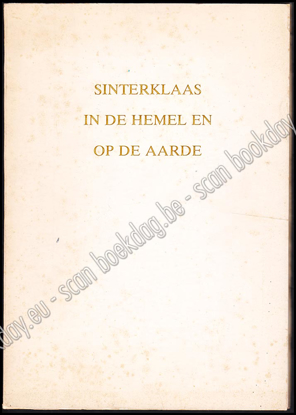 Picture of Sinter-Klaas in de hemel en op de aarde. Sinterklaas