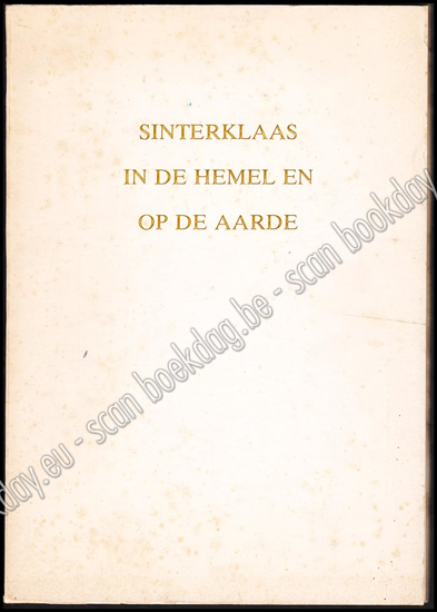 Picture of Sinter-Klaas in de hemel en op de aarde. Sinterklaas