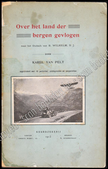 Picture of Over het Land der Bergen gevlogen