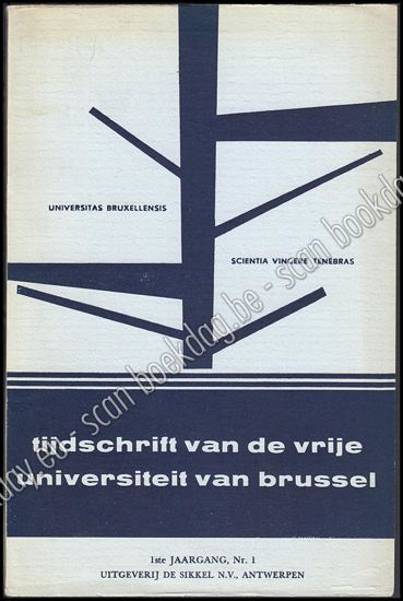 Image de Tijdschrift van de Vrije Universiteit van Brussel. Jrg 1, Nr. 1, [1957]