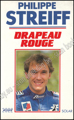 Image de Philippe Streiff. Drapeau rouge