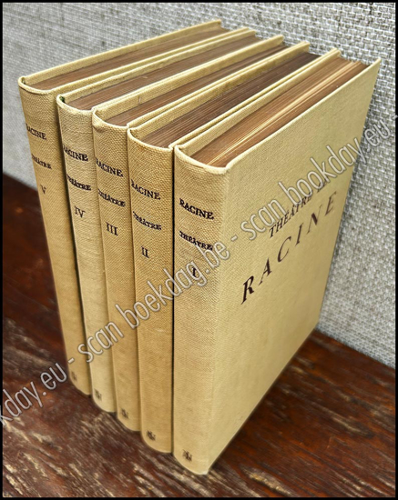 Afbeeldingen van Théatre de Racine. (5 tomes/5)