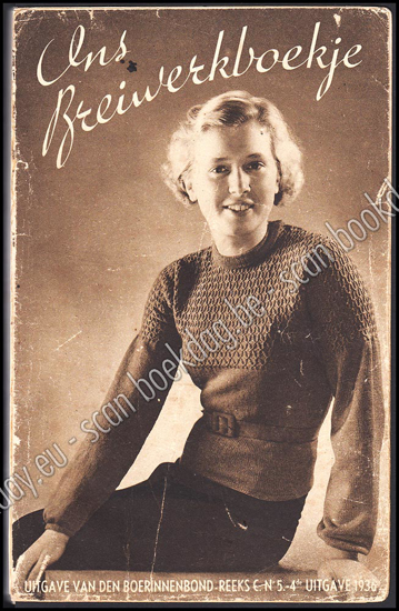 Afbeeldingen van Ons Breiwerkboekje. 1936