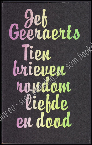 Picture of Tien brieven rondom liefde en dood. Gesigneerd