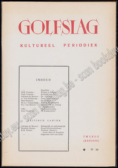 Afbeeldingen van Golfslag. Jg. 2, nr. 10. 1948