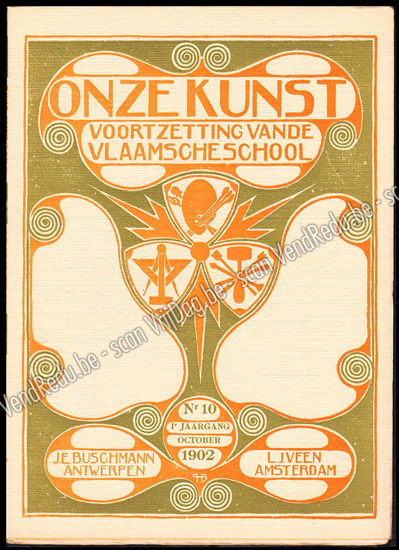 Afbeeldingen van Onze Kunst. Jg. 1, nr. 10. October 1902