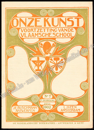 Image de Onze Kunst. Jg. 1, nr. 7. Juli 1902