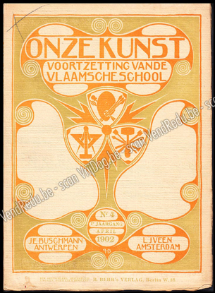 Image de Onze Kunst. Jg. 1, nr. 4. April 1902