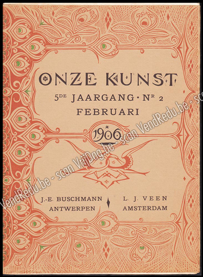 Picture of Onze Kunst. Jg. 5, nrs. 2-12. Februari - December 1906