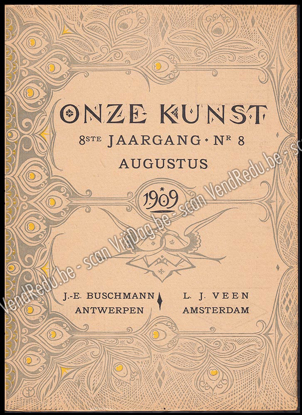 Image de Onze Kunst. Jg. 8 deel XVI, nrs. 7-12. Juli - December 1909