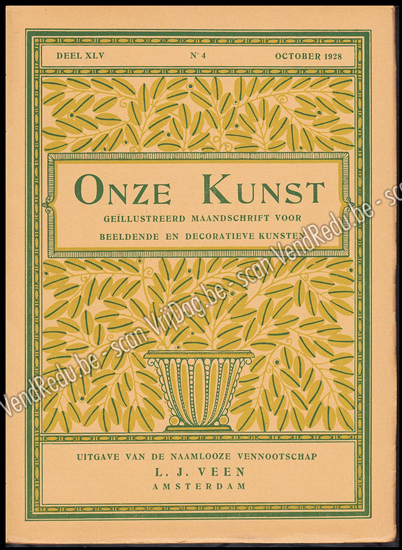 Image de Onze Kunst. Jg. 24, nr. 4. October 1928