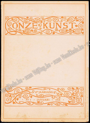 Picture of Onze Kunst. Jg. 17, nr. 1. Januari 1918. Jules de Bruycker