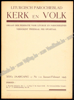 Picture of Liturgisch Parochieblad Kerk en Volk. XXVe jgn 1943. 8 nrs volledig