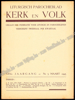 Picture of Liturgisch Parochieblad Kerk en Volk. XXVe jgn 1943. 8 nrs volledig