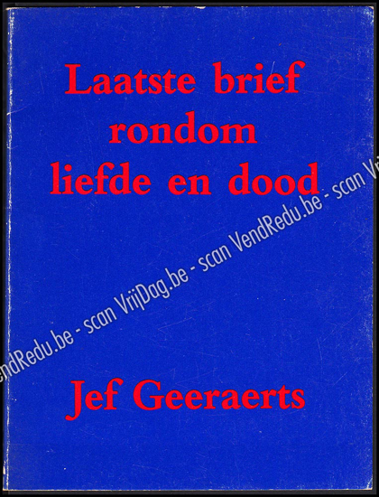 Image de Laatste brief rondom liefde en dood. Gericht aan Eleonore Vigenon. Gesigneerd