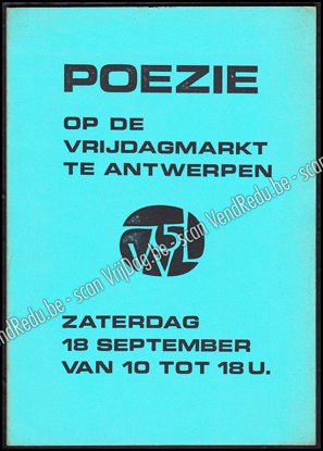 Picture of Poëzie op de Vrijdagmarkt. 1982