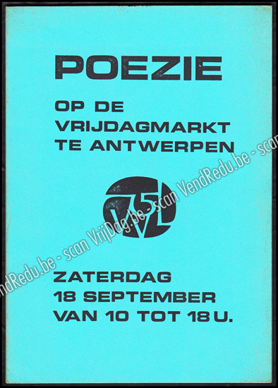 Picture of Poëzie op de Vrijdagmarkt. 1982