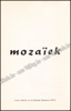 Picture of Mozaïek. Nr. 11, 1968. Literair tijdschrift van de kulturele studiegroep SKH