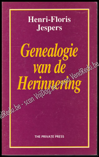 Image de Genealogie van de Herinnering. Signed