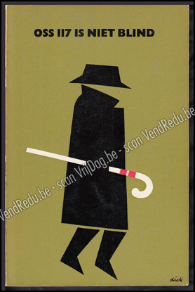 Afbeeldingen van O.S.S. 117 is niet blind. Omslag Dick Bruna