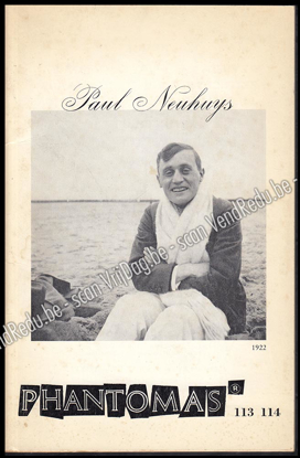 Picture of Phantomas 113-114. Année 19, juin 1972. Paul Neuhuys, Ça n'a encore une fois pas marché. Gesigneerd