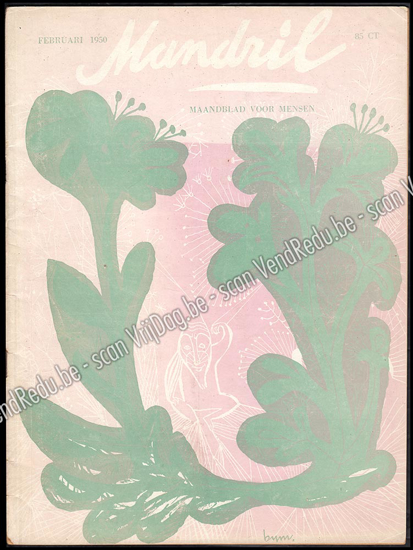 Picture of Mandril. Maandblad voor mensen. Jg. 2, nr. 5. Februari 1950