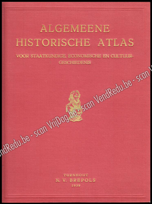 Picture of Algemeene Historische Atlas voor staatkundige, economische en cultuur-geschiedenis