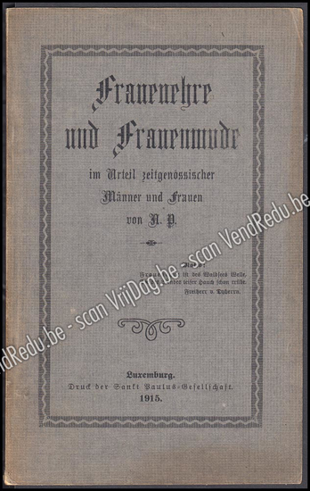 Picture of Frauenehre und Frauenmode. Im Urteil zeitgenössischer Männer und Frauen
