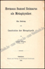 Picture of Hermann Samuel Reimarus als Metaphysiker. Ein Beitrag zur Geschichte der Metaphysik