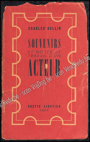 Picture of Souvenirs et notes de travail d'un acteur