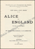 Image de The Girl's Own Book. Alice in England. (Seconde année d'Anglais)
