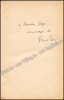 Image de Hercule et Mademoiselle. Début dédicacé