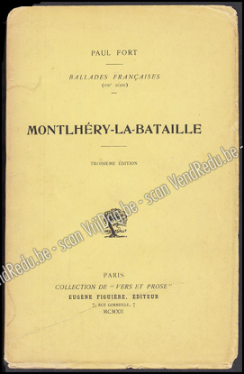 Picture of Montlhéry-la-Bataille (Suivi de l'Aventure éternelle. Ballades françaises, XIIIe série)