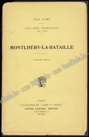 Afbeeldingen van Montlhéry-la-Bataille (Suivi de l'Aventure éternelle. Ballades françaises, XIIIe série)
