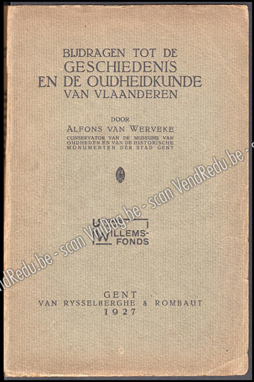 Picture of Bijdragen tot de geschiedenis en de oudheidkunde van Vlaanderen
