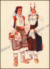 Afbeeldingen van Narodne Nošnje Jugoslavije - I: Dalmacija, Bosna, Hercegovina